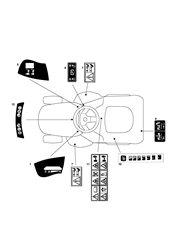 xg160hd castel-twincut part diagram