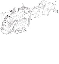 xg175hd castel-twincut part diagram