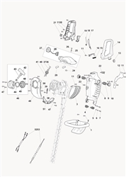 xhj550-hedge-trimmer hedge-trimmers part diagram