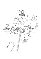 xhj550-hedge-trimmer hedge-trimmers part diagram