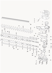 xhj550-hedge-trimmer hedge-trimmers part diagram