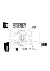xhx23v4wd castel-twincut part diagram