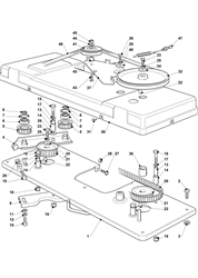 xhx24 castel-twincut part diagram