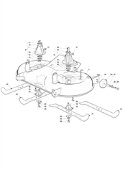 xhx24 castel-twincut part diagram