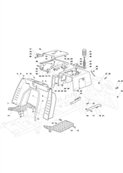 xhx24 castel-twincut part diagram