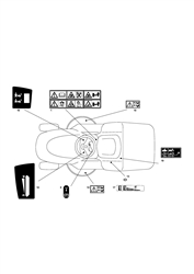 xhx24 castel-twincut part diagram