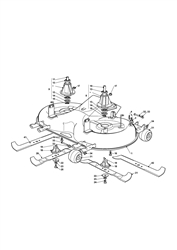 xhx240 castel-twincut part diagram