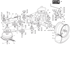 xhx240 castel-twincut part diagram