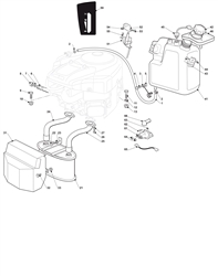 xhx240 castel-twincut part diagram