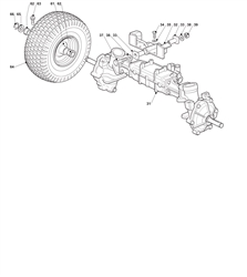 xhx2404wde castel-twincut part diagram