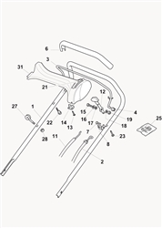 xp50b castel-twincut-4 part diagram