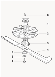 xp50b castel-twincut-4 part diagram
