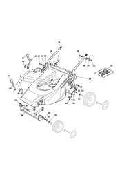 xp50b castel-twincut-4 part diagram