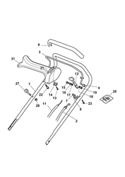 xp50b castel-twincut-4 part diagram