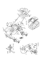 xp50bs castel-twincut-4 part diagram