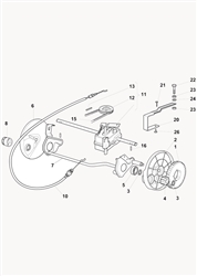 xp50bs castel-twincut-4 part diagram