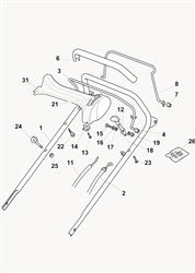xp50bs castel-twincut-4 part diagram
