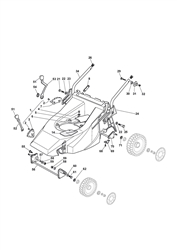 xp50hs castel-twincut-4 part diagram