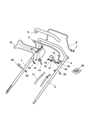 xp50hs castel-twincut-4 part diagram