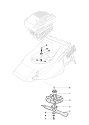 xp50hs castel-twincut-4 part diagram