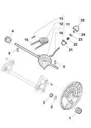 xspw57mbs castel-twincut-4 part diagram