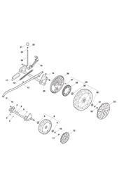 xspw57mbs castel-twincut-4 part diagram