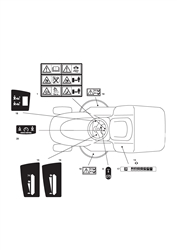xt175hd castel-twincut part diagram