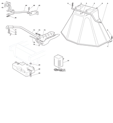 xt175hd castel-twincut part diagram