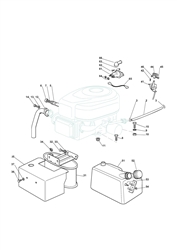 xt190hd castel-twincut part diagram