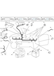 xt190hd castel-twincut part diagram