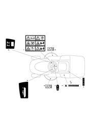 xt190hd castel-twincut part diagram