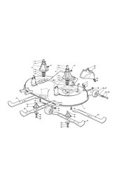 xt190hd castel-twincut part diagram