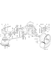 xt190hd castel-twincut part diagram