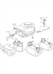 xt200hd castel-twincut part diagram