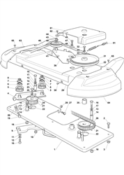 xt200hd castel-twincut part diagram