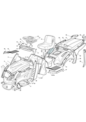 xt200hd castel-twincut part diagram