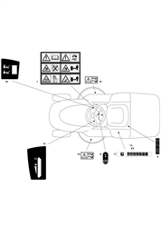 xt200hd castel-twincut part diagram
