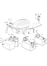 xt200hd castel-twincut part diagram