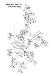 36-x-series-mulch x-series-decks part diagram