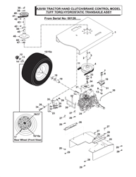 a2050-lawn-tractor-2004 a-series-lawn-tractors part diagram