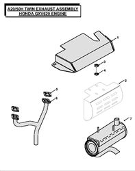 a2050-lawn-tractor-2007 a-series-lawn-tractors part diagram