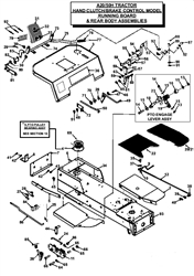 a2050-lawn-tractor-2007 a-series-lawn-tractors part diagram