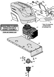 a2050-lawn-tractor-2007 a-series-lawn-tractors part diagram