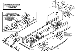 a2050-lawn-tractor-2007 a-series-lawn-tractors part diagram