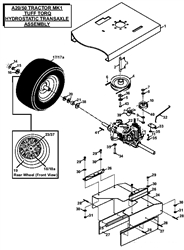 a2050-lawn-tractor-2007 a-series-lawn-tractors part diagram