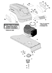 a2050-lawn-tractor-2010 a-series-lawn-tractors part diagram