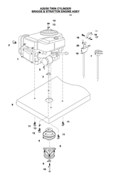 a2050-lawn-tractor-2010 a-series-lawn-tractors part diagram