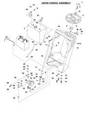 a2050-lawn-tractor-2010 a-series-lawn-tractors part diagram