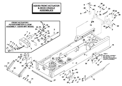 a2050-lawn-tractor-2010 a-series-lawn-tractors part diagram