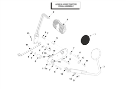 a230d-lawn-tractor a-series-lawn-tractors part diagram